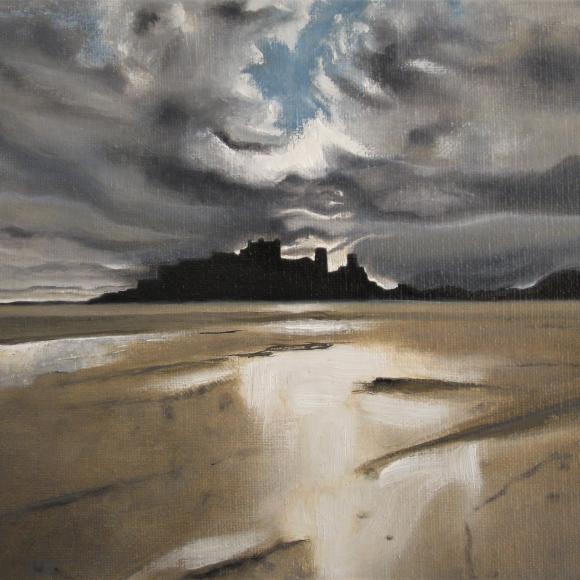 Bamburgh castle by Martin Davis