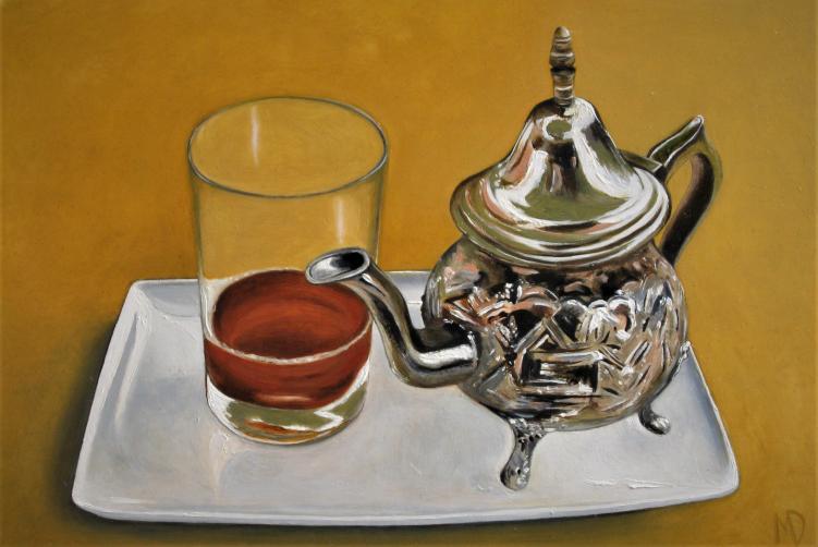 Moroccan tea by Martin Davis